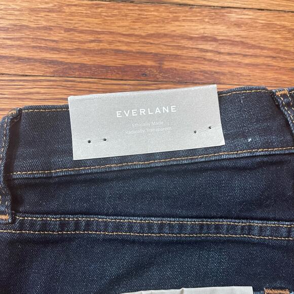NEW Everlane The High-Rise Skinny Jean in Deep‎ Indigo Size 26 Ankle - Picture 5 of 7